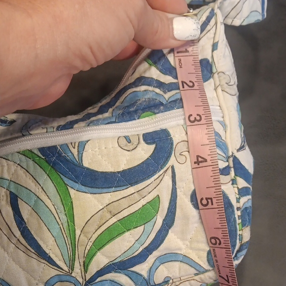 Vera Bradley Blue and Green Crossbody Bag - Picture 5 of 12